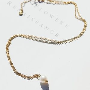 Lindsay Genuine Pearl Pendant Necklace